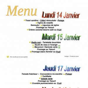 menu du 14 au 19 janvier copie