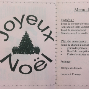 menu noel - 2