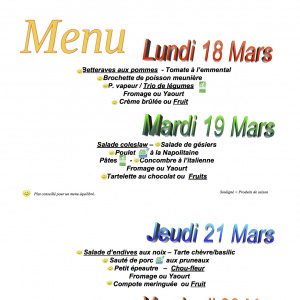 menu du 18 au 22 mars copie